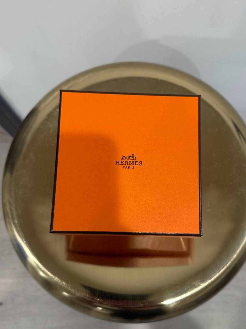 Authentic Empty Hermes Box 5.5x5.5x4.5